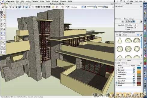 国内建筑设计主要软件工具一览图